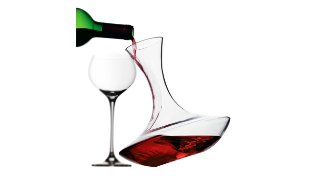 Boros kancsók és poharak