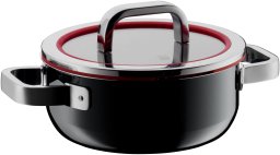 FUSIONTEC Functional alacsony edény Ø 20 cm fekete