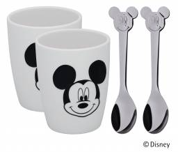 ©Disney Mickey egér csészék + teáskanál M 4 db