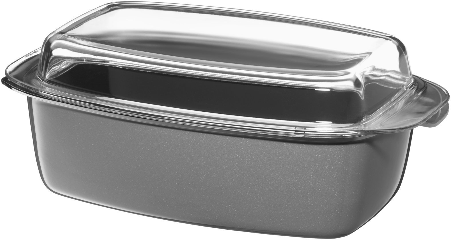 FUSIONTEC Mineral négyszögletes sütőtál platina