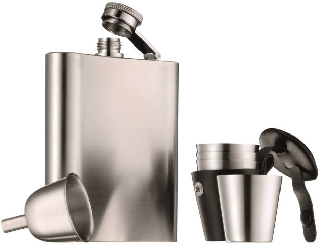 Manhatten laposüveg és kispohár szett 6 db