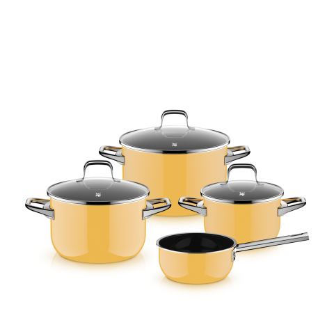 Fusiontec Essential Pro 4 részes edénykészlet mango yellow